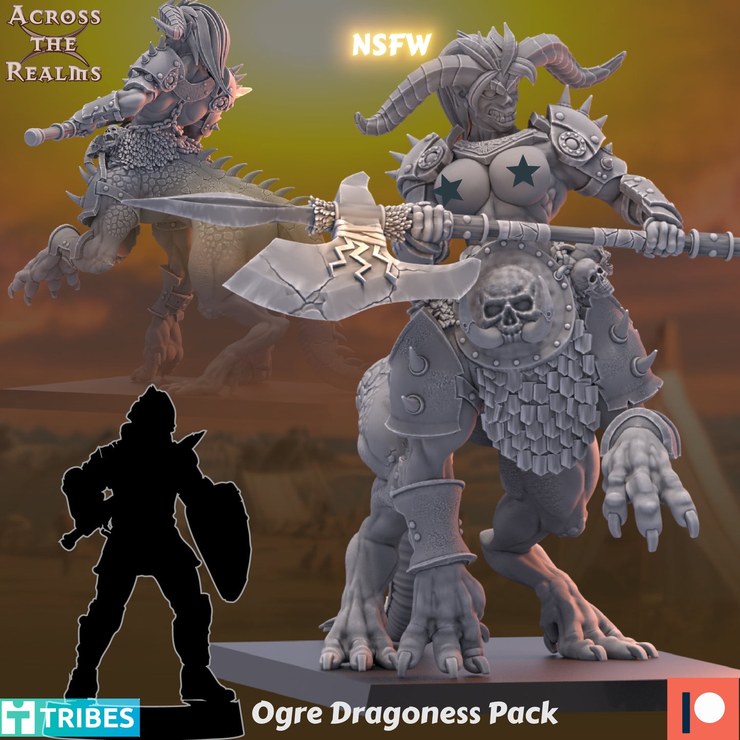Dragoness Pack ( 3 Miniaturen )