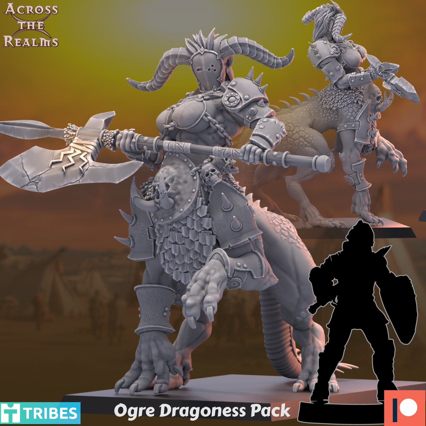 Dragoness Pack ( 3 Miniaturen )