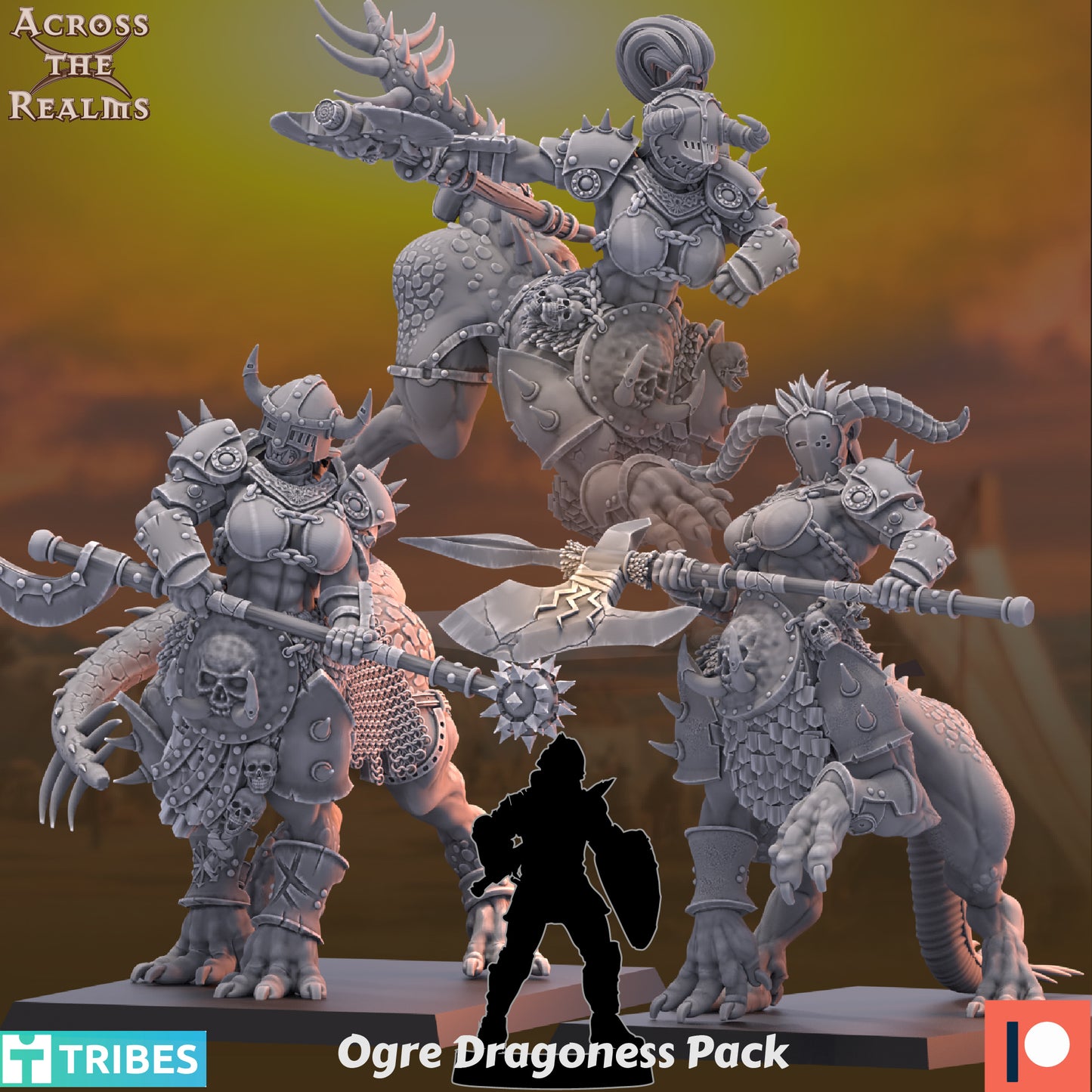 Dragoness Pack ( 3 Miniaturen )