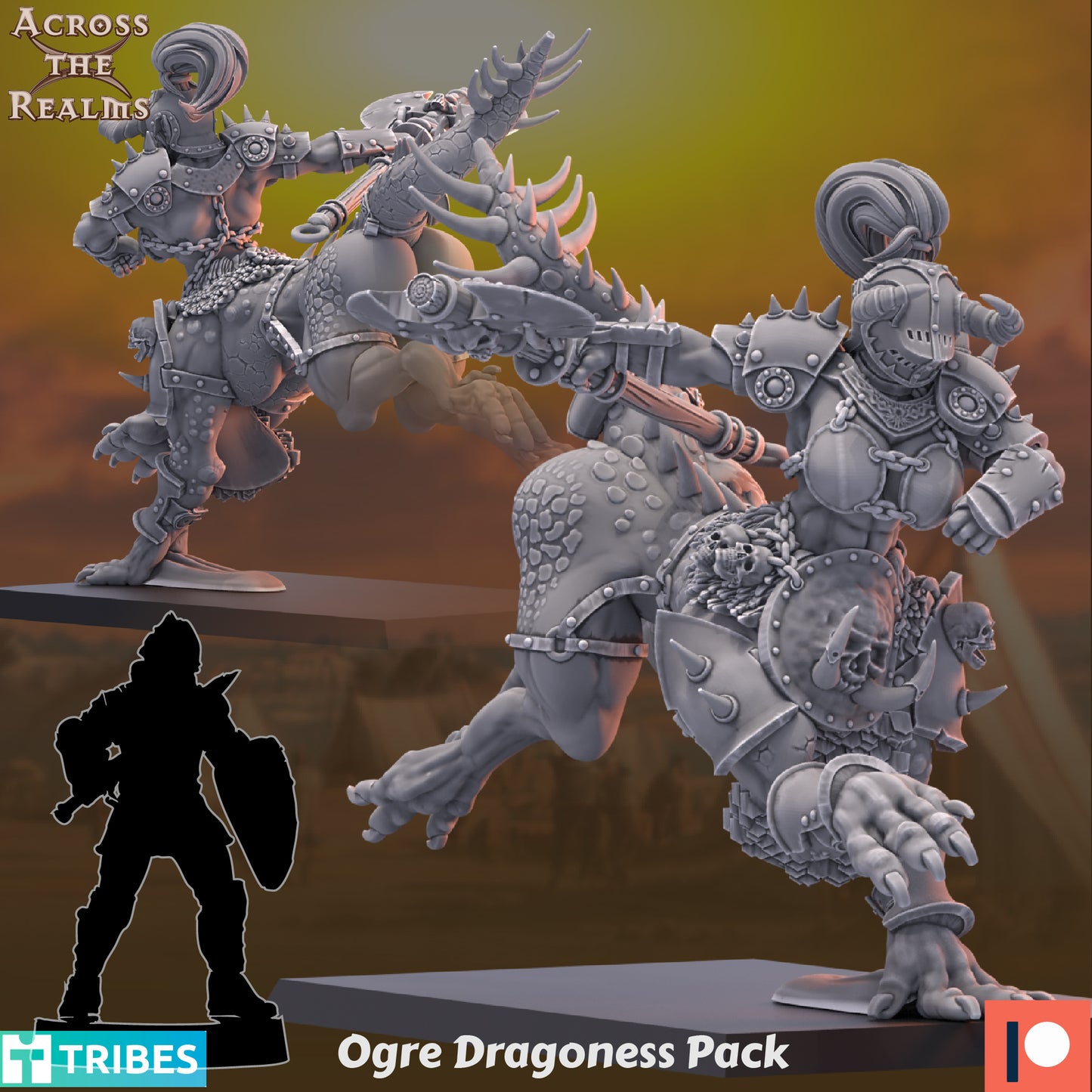 Dragoness Pack ( 3 Miniaturen )