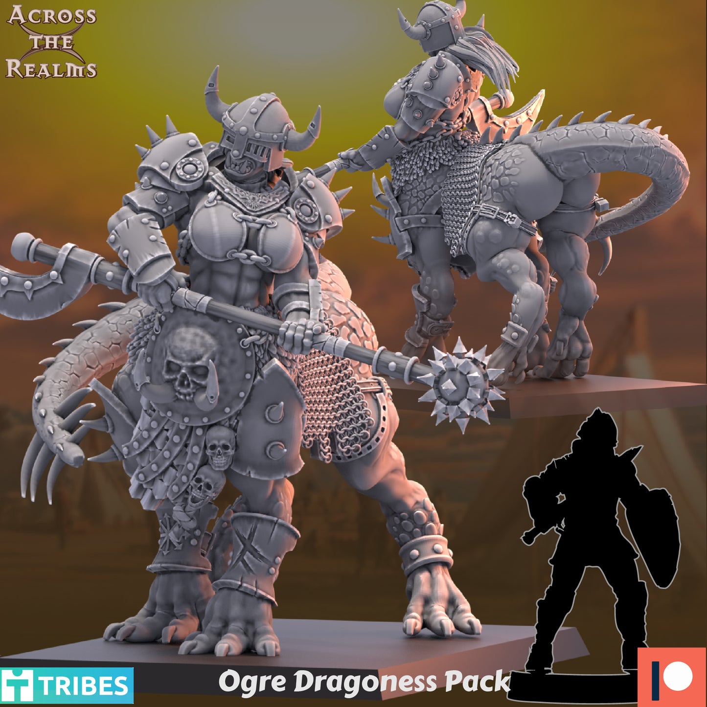 Dragoness Pack ( 3 Miniaturen )