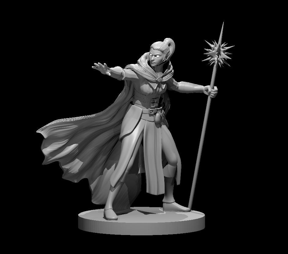 Elf Female Circle of Stars Druid