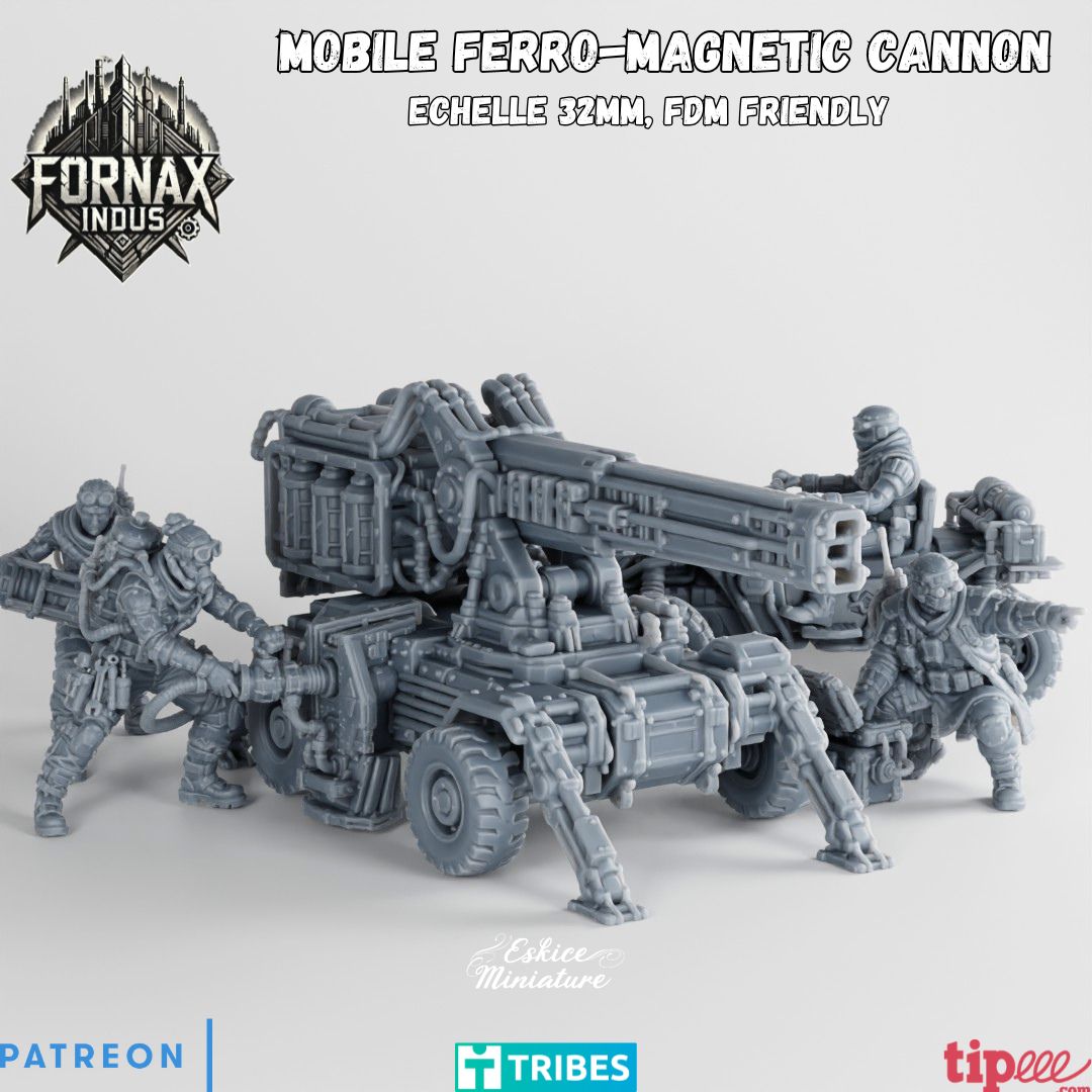 Mobile Ferro-Magnetic Cannon Fornax indus
