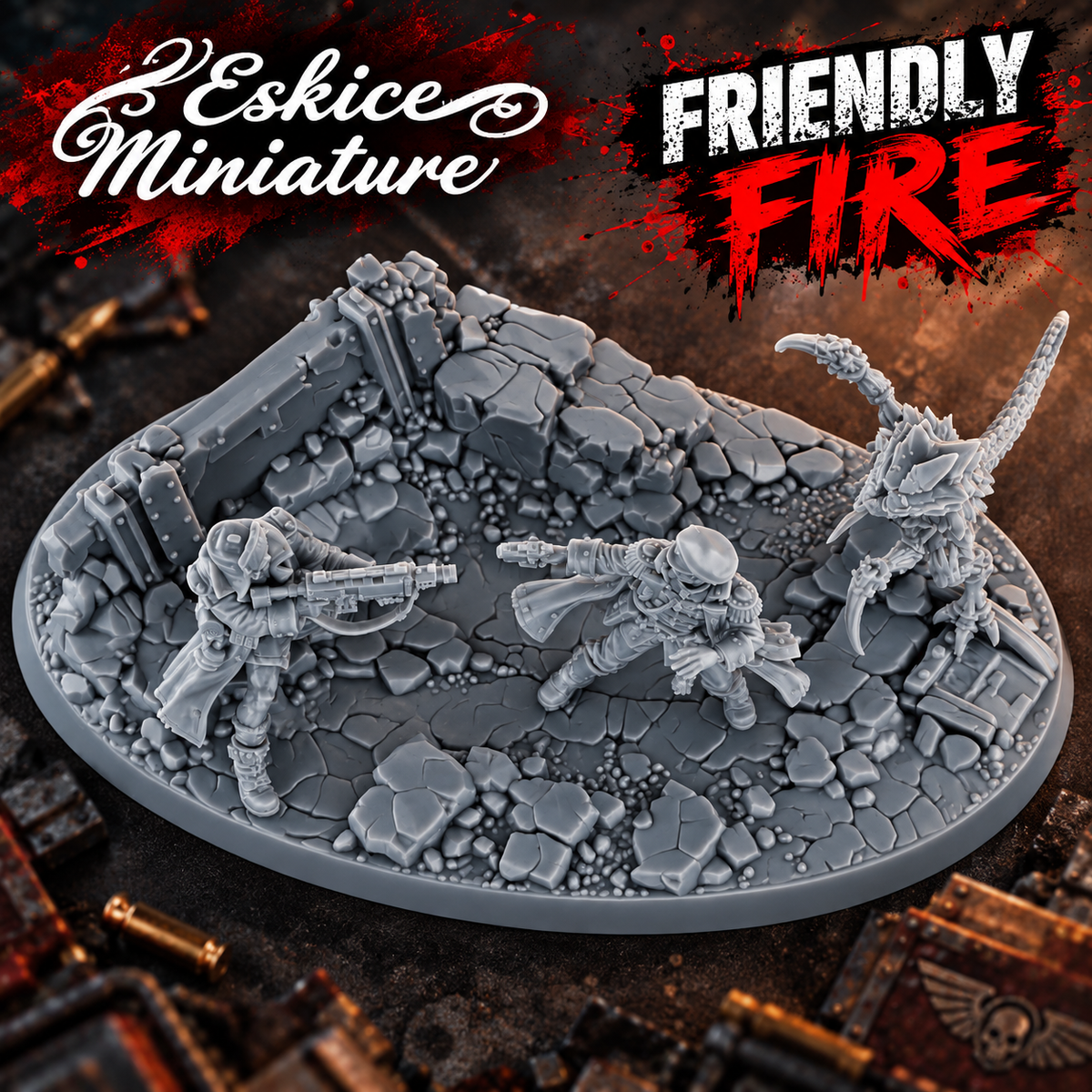 Friendly Fire ! - Diorama