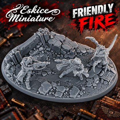 Friendly Fire ! - Diorama