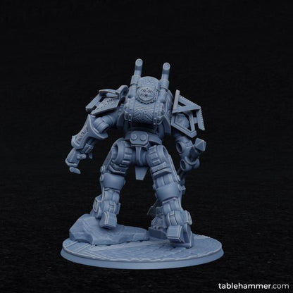 Space Dwarf Golem Mech ( 2 Miniaturen )