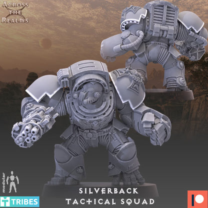 Silverback Tactical Squad ( 5 Miniaturen )
