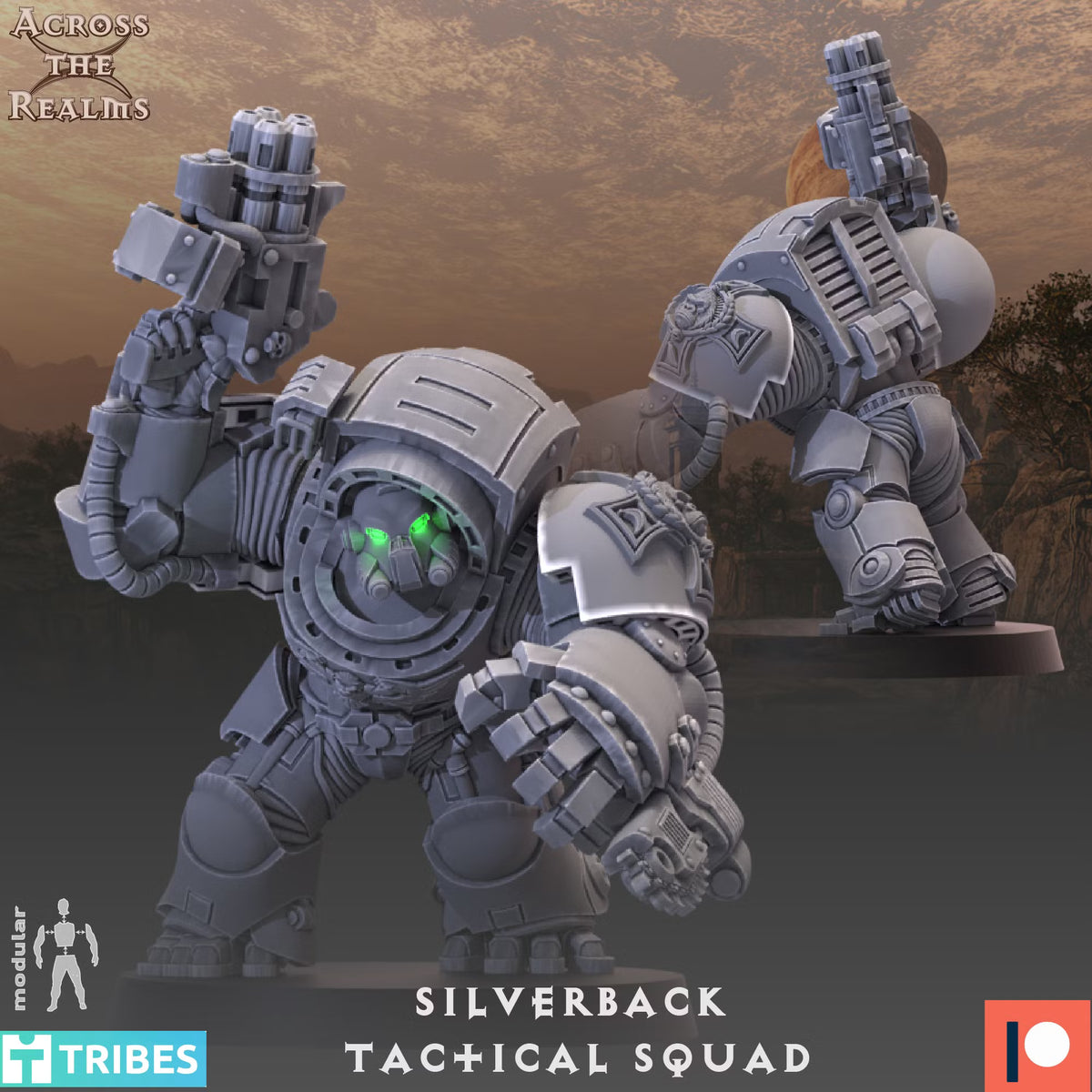 Silverback Tactical Squad ( 5 Miniaturen )