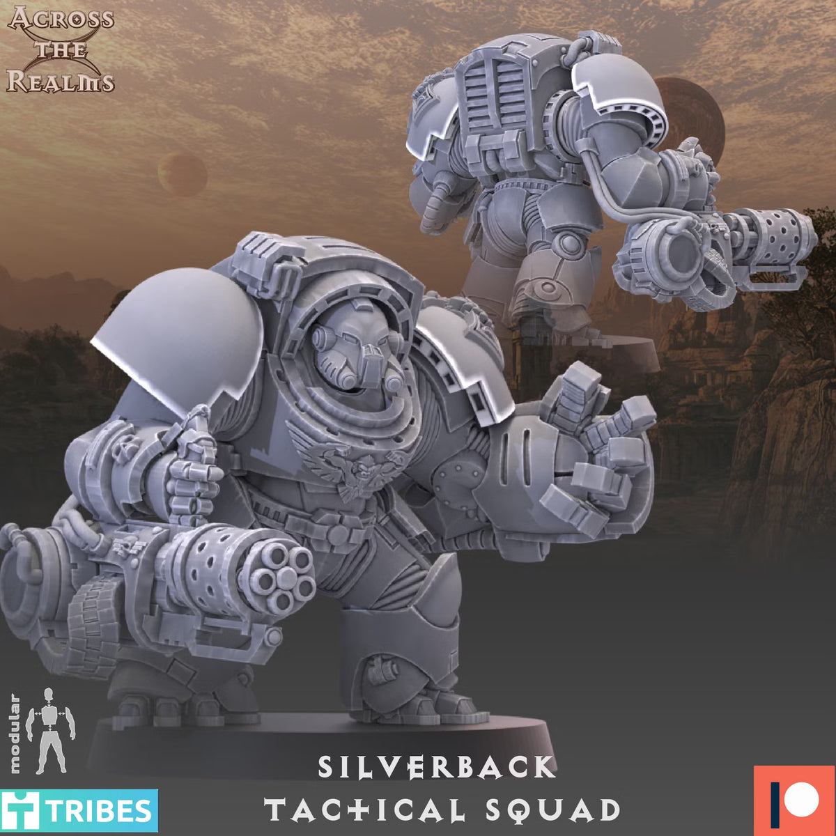 Silverback Tactical Squad ( 5 Miniaturen )