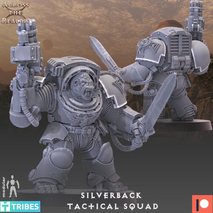 Silverback Tactical Squad ( 5 Miniaturen )