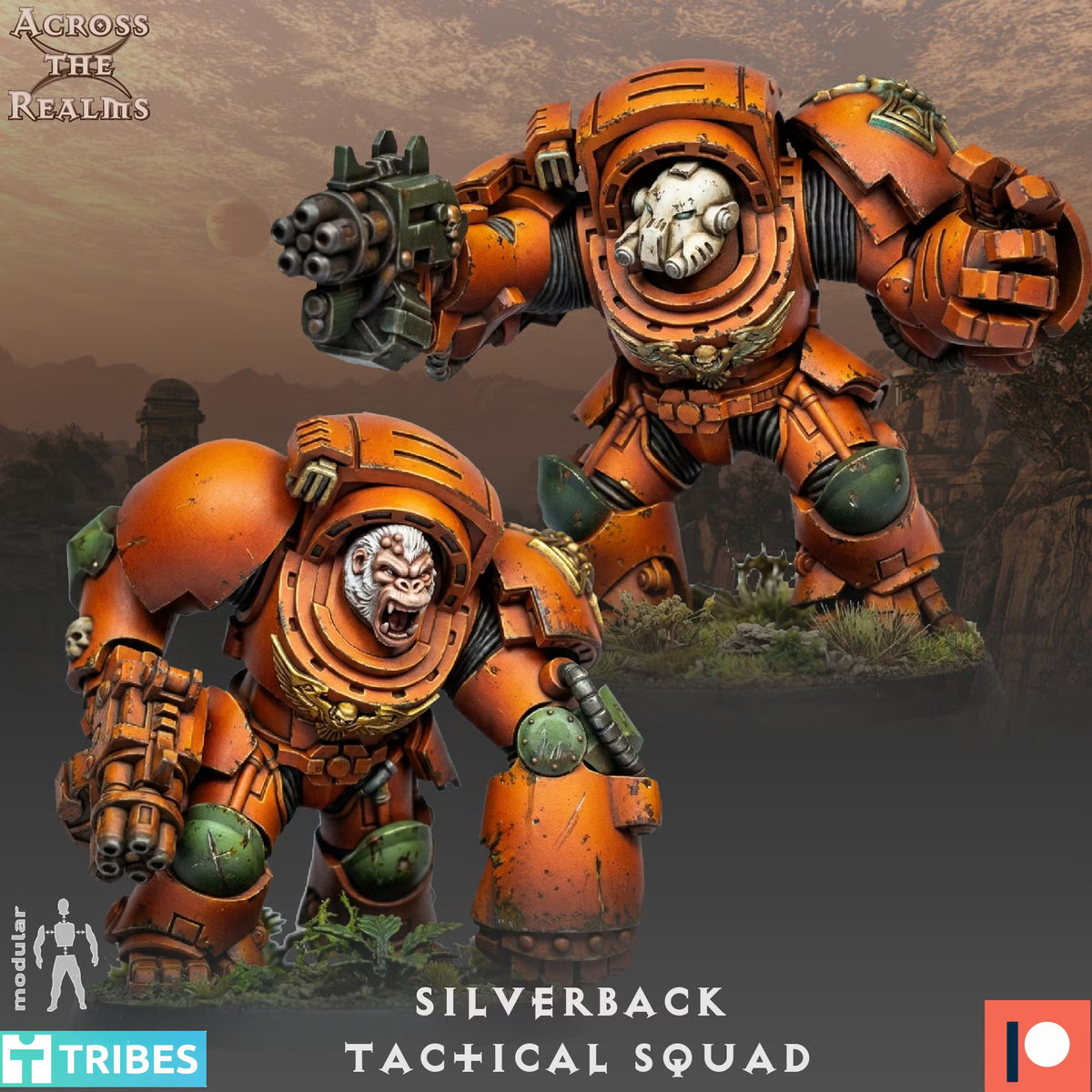 Silverback Tactical Squad ( 5 Miniaturen )
