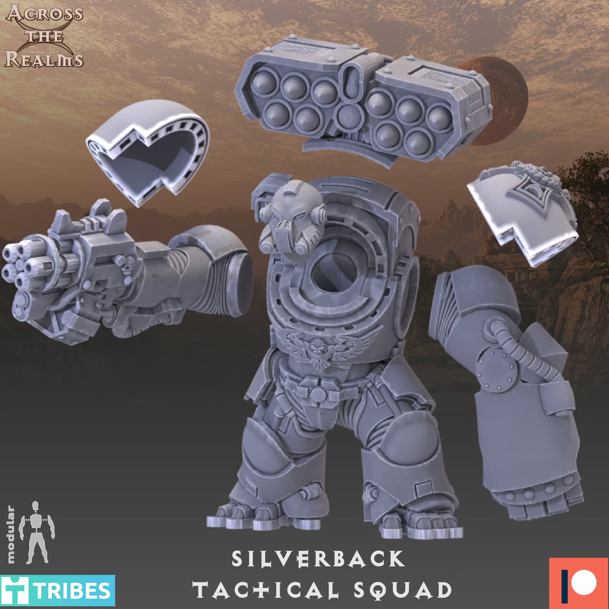 Silverback Tactical Squad ( 5 Miniaturen )