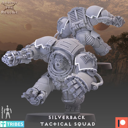 Silverback Tactical Squad ( 5 Miniaturen )