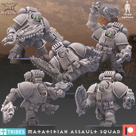 Matatitian Assault Squad ( 5 Miniaturen )