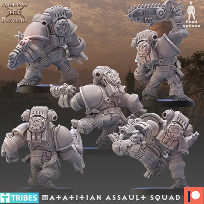 Matatitian Assault Squad ( 5 Miniaturen )