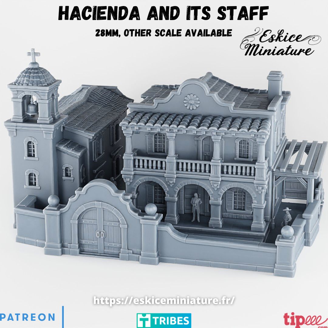 Hacienda (3 miniatures)
