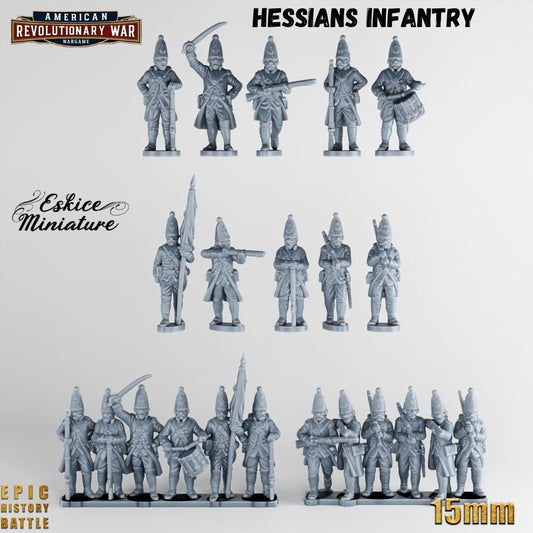 Hessian Infantry ( 10 Miniaturen )