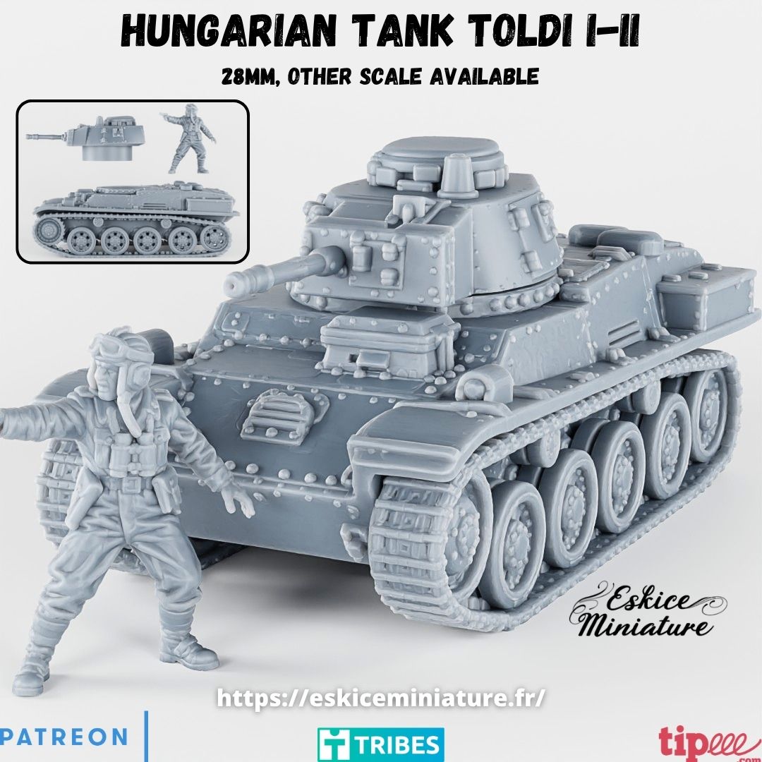 Hungarian tank Toldi I-2