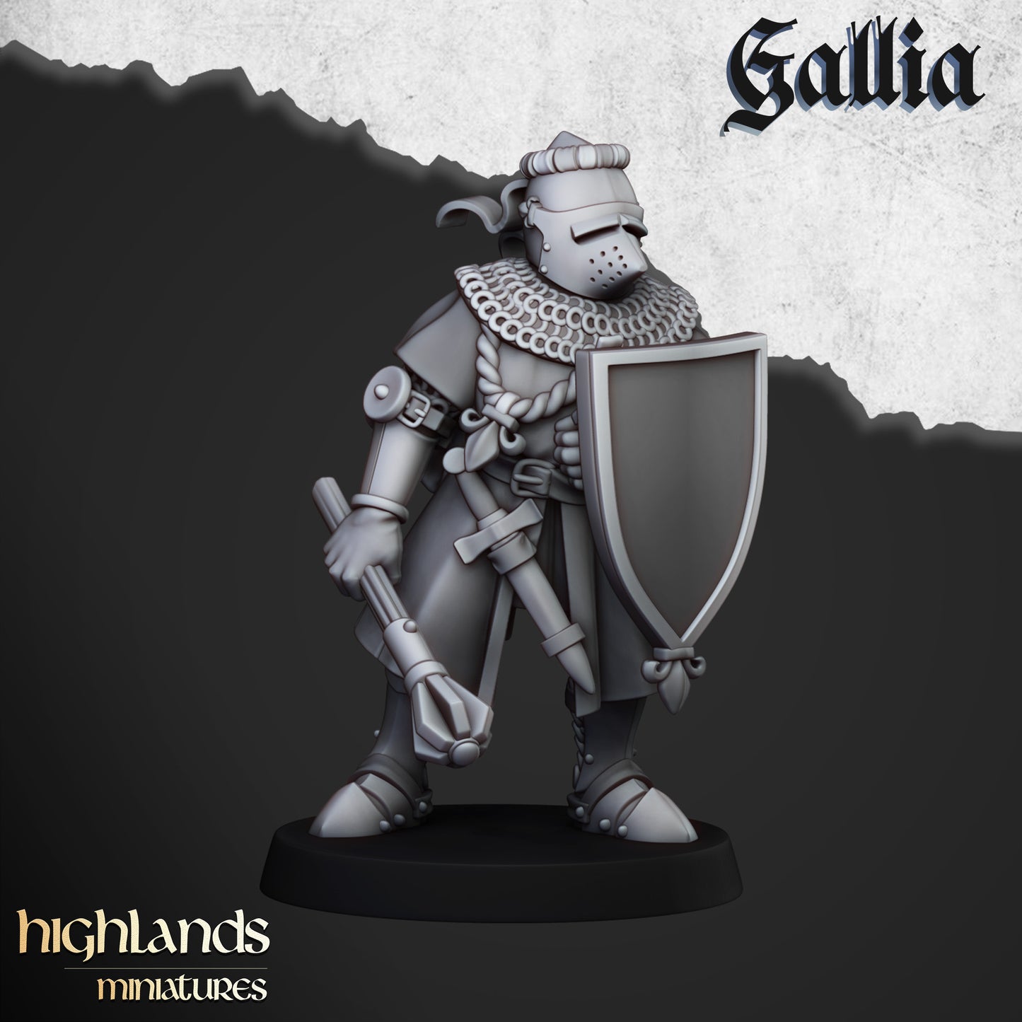 Knights of Gallia zu Fuß ( 11 Miniaturen )