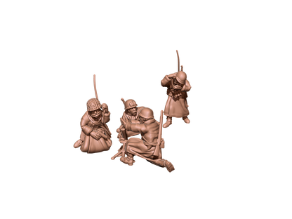 US Winter Mortar Crew ( 4 Miniaturen )