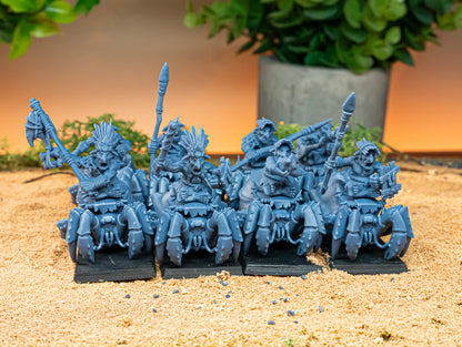 MOUNTED COAST GOBLINS Core Units ( 5 Miniaturen )