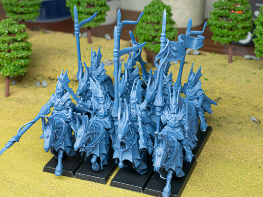 Aegean Elves Mounted Dragons Core Units ( 5 Miniaturen )