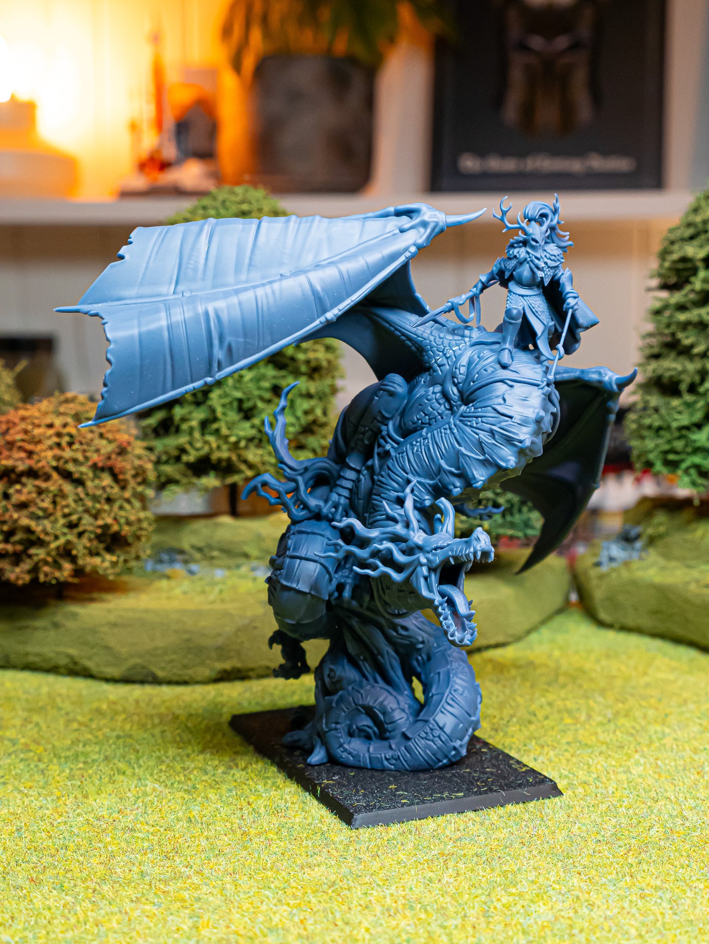 Feral Elf Prince on Feral Dragon