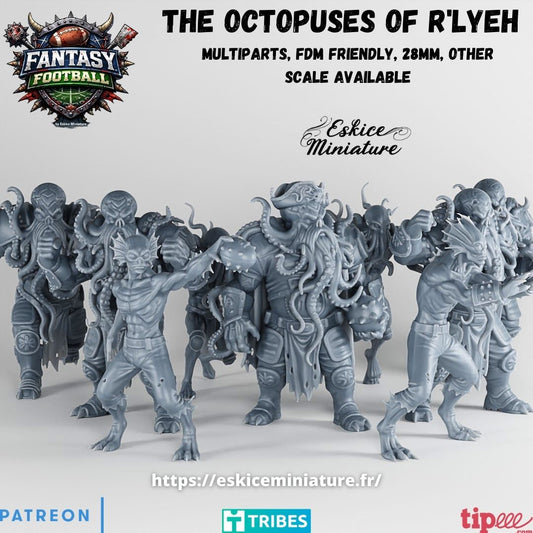 The Octopuses of R’lyeh ( 9 Miniaturen )
