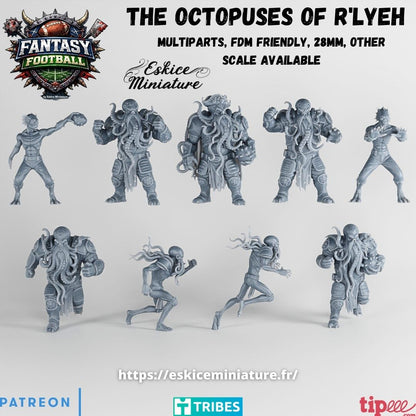 The Octopuses of R’lyeh ( 9 Miniaturen )