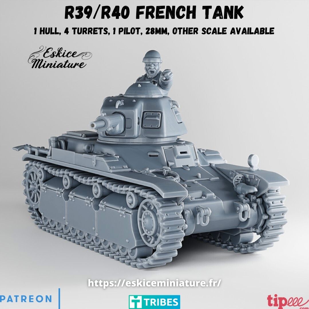 French R39 / R40 Tank