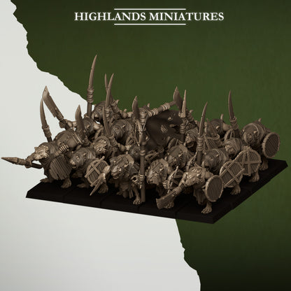 Sewer Rats Core Units (10 Miniaturen )