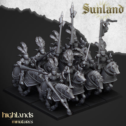 Sunland Cavalry Core Units ( 5 Miniaturen )