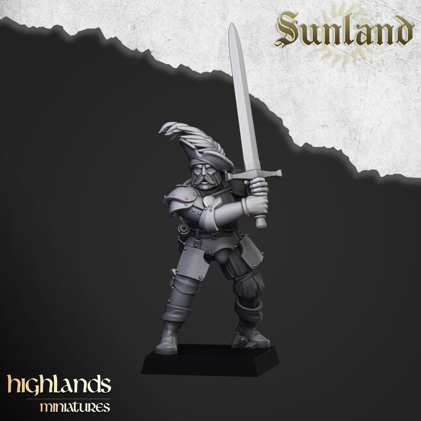 Sunland Landsknechts Core Units ( 10 Miniaturen )