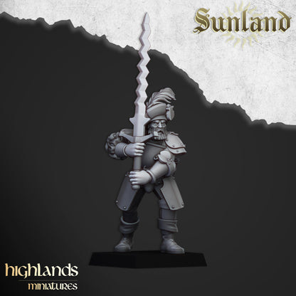 Sunland Landsknechts Core Units ( 10 Miniaturen )