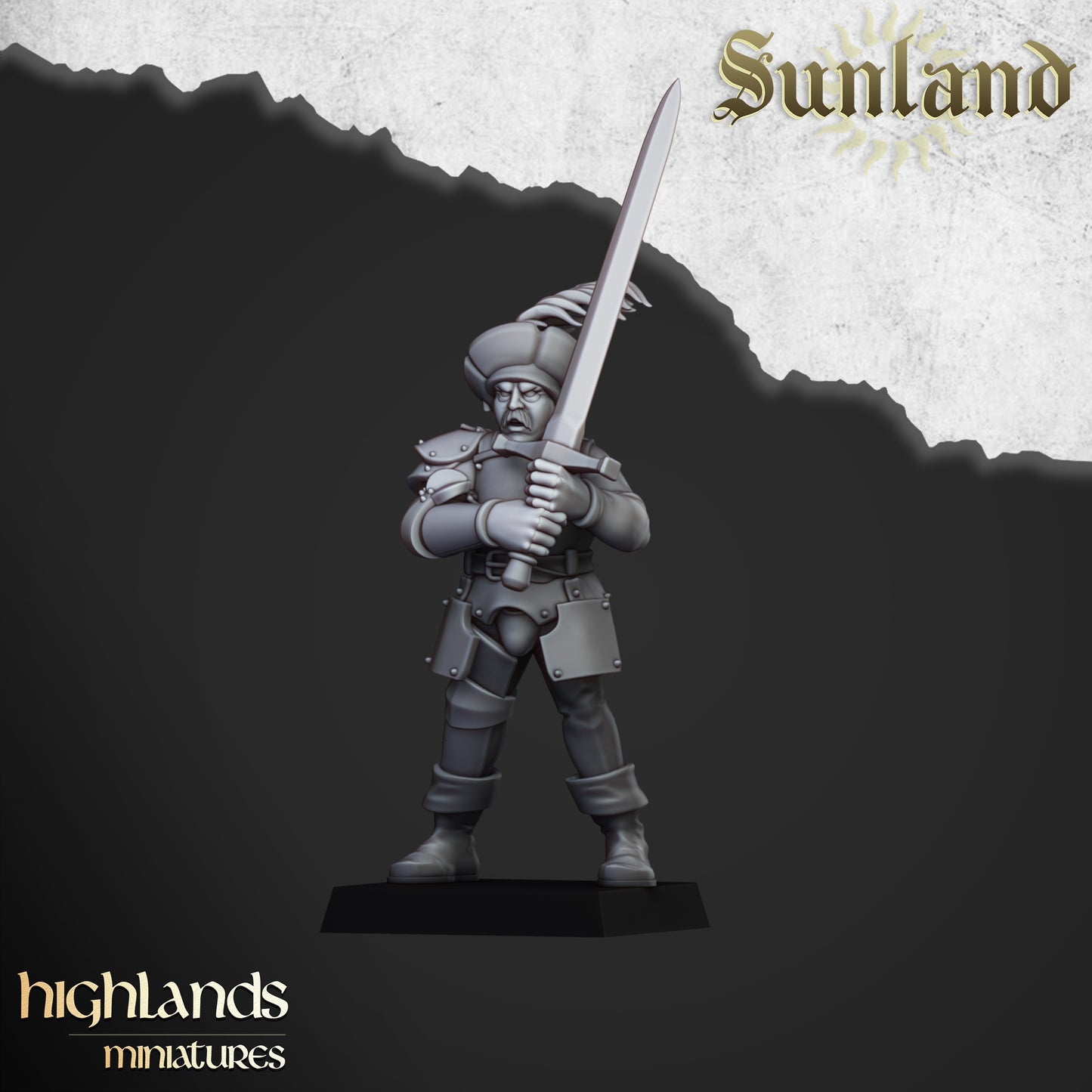 Sunland Landsknechts Core Units ( 10 Miniaturen )