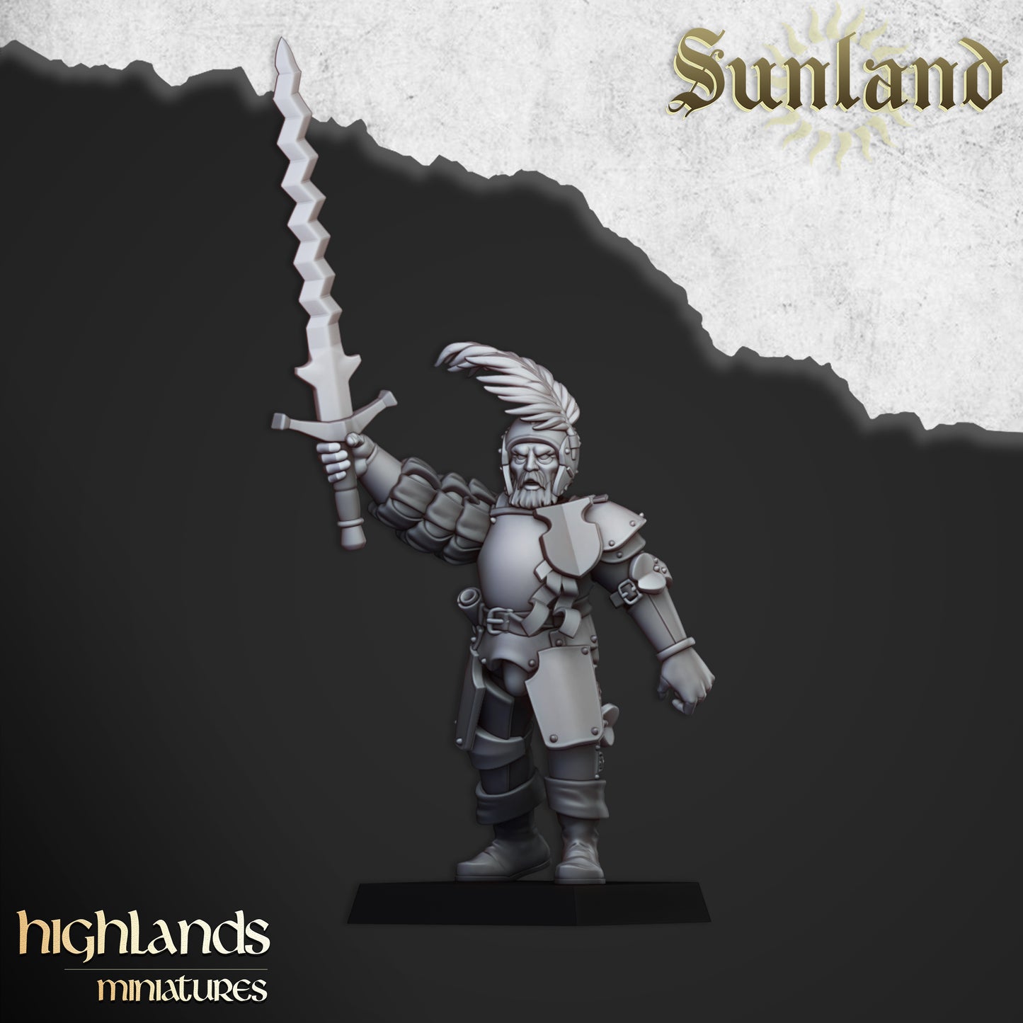 Sunland Landsknechts Commando Units ( 4 Miniaturen )