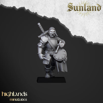 Sunland Landsknechts Commando Units ( 4 Miniaturen )