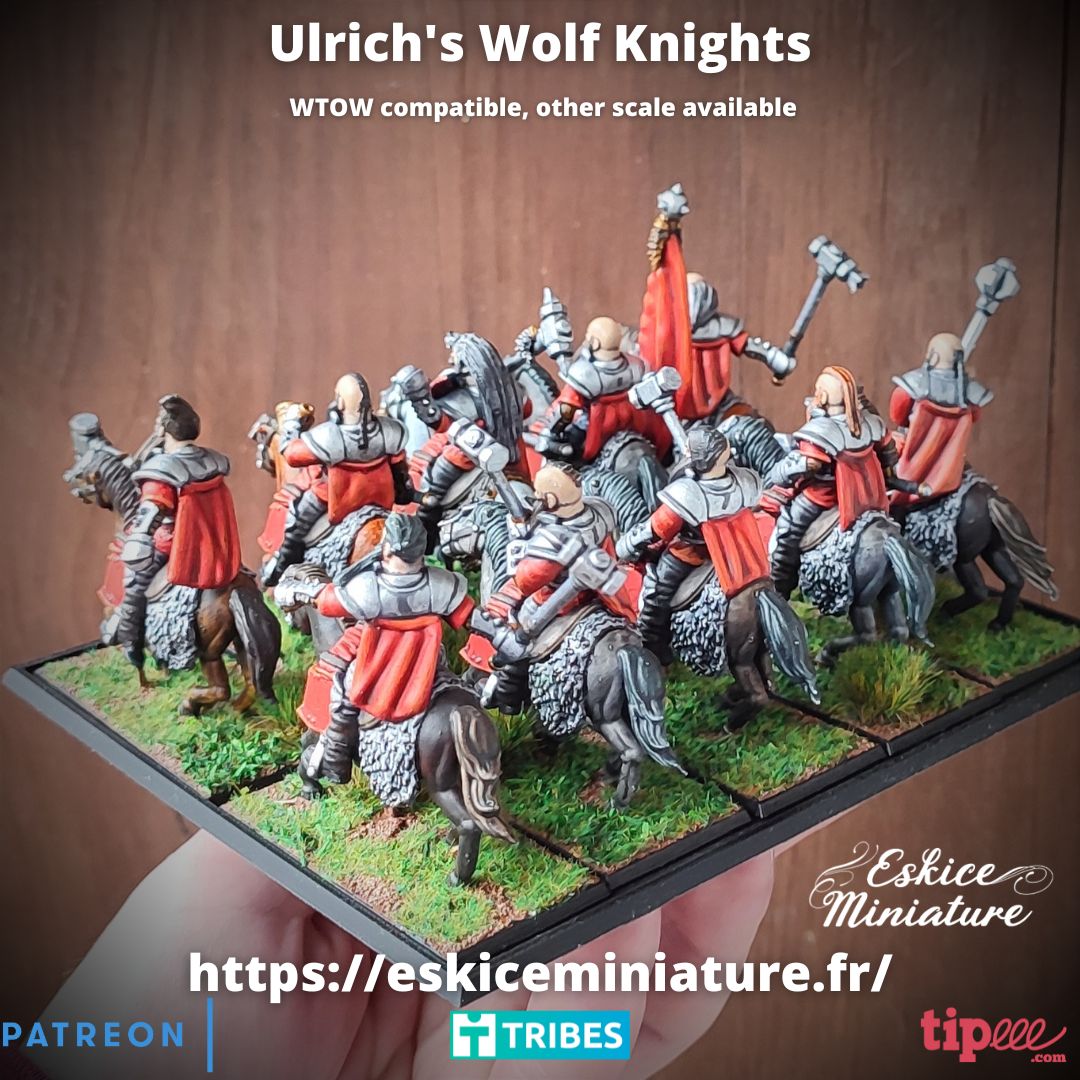 Knights of Ulrich  Set ( 10 Miniaturen )