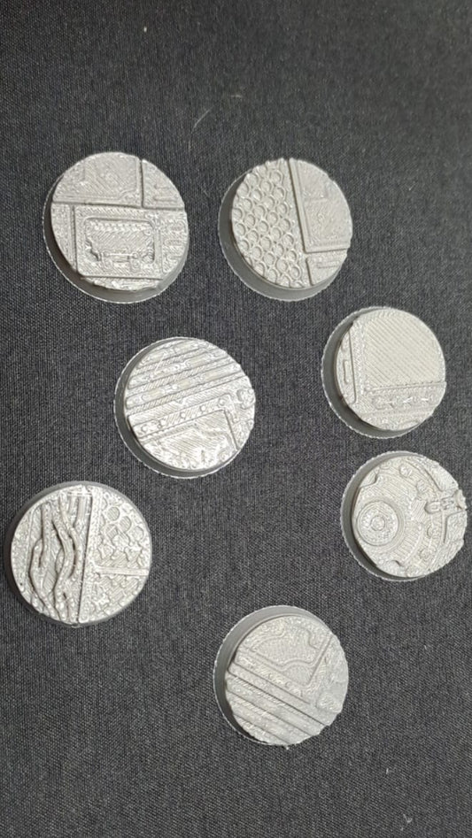 Sci-Fi Szenische Base ( 25 mm Rund ) ( 7 Pcs.)