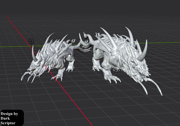 Shadow Beasts ( 2 Miniaturen )