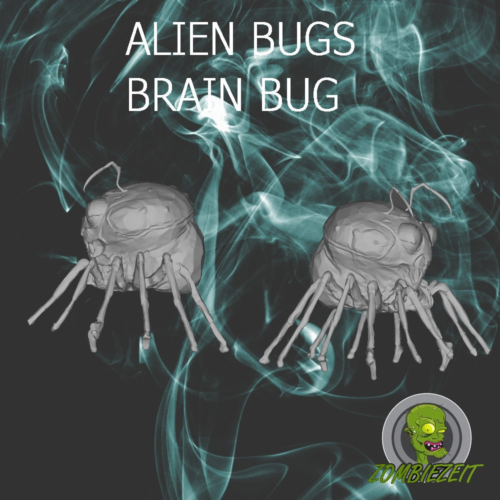 Alien Bugs - Brain Bug ( STL )