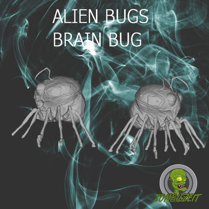 Alien Bugs - Brain Bug ( STL )