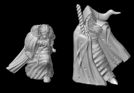 Zarquino and Worm ( 2 Miniaturen )