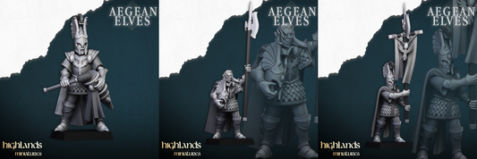 Mycenaean Guard Commando ( 3 Miniaturen )