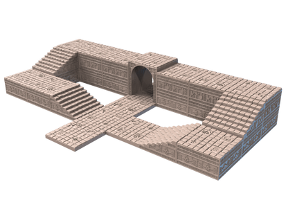 modularer Tempel-Stufen