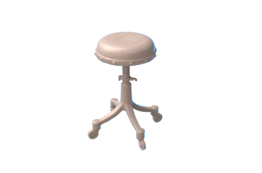 old doctor stool  ( 2 Geländestücke )