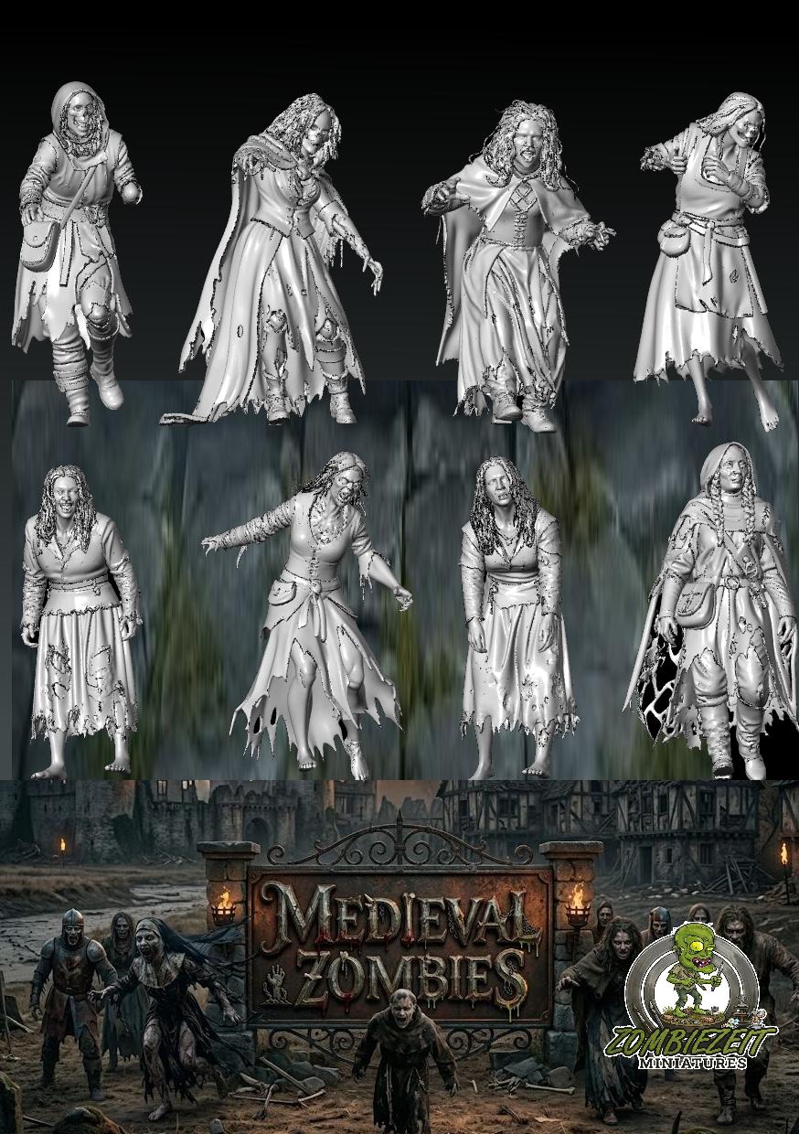 Medieval Undead ( STL )