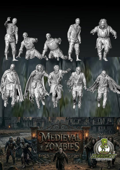Medieval Undead ( 18 Miniaturen )
