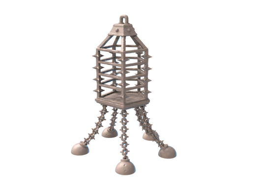 floating spiked cage V2