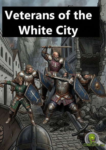 Veteran Swordmen of the White City ( 5 Miniaturen )